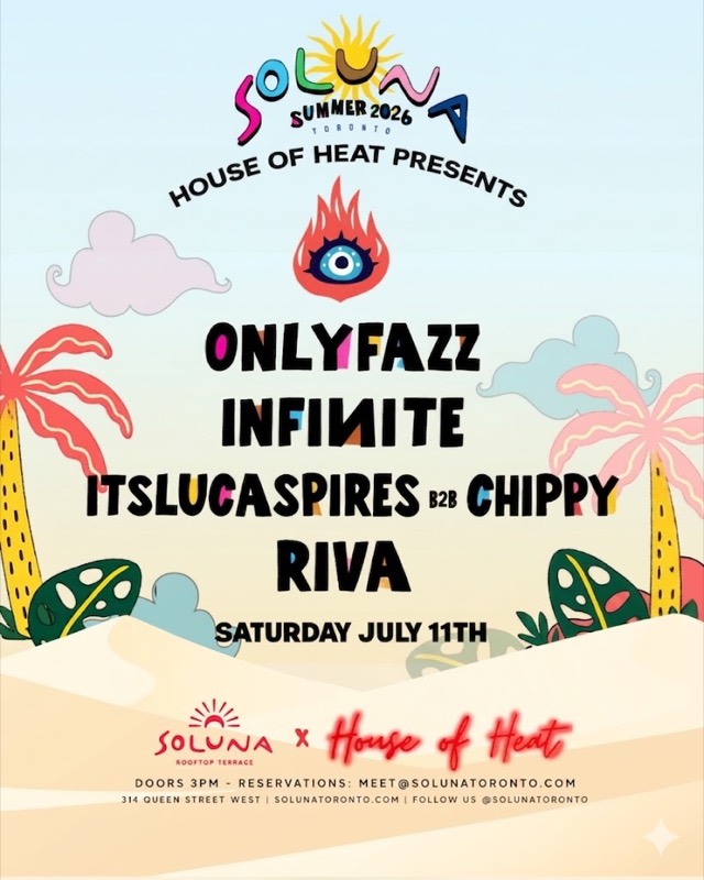 House of Heat: Summer Series @ SOLUNA flyer